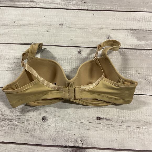 Le Mystere Bra Tisha Womens 34A Nude Beige Underwire T-Shirt L’ Image #955 NEW - Picture 5 of 11